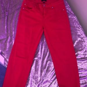 Red Skinny Jeans